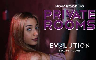 Now Booking Private Rooms
