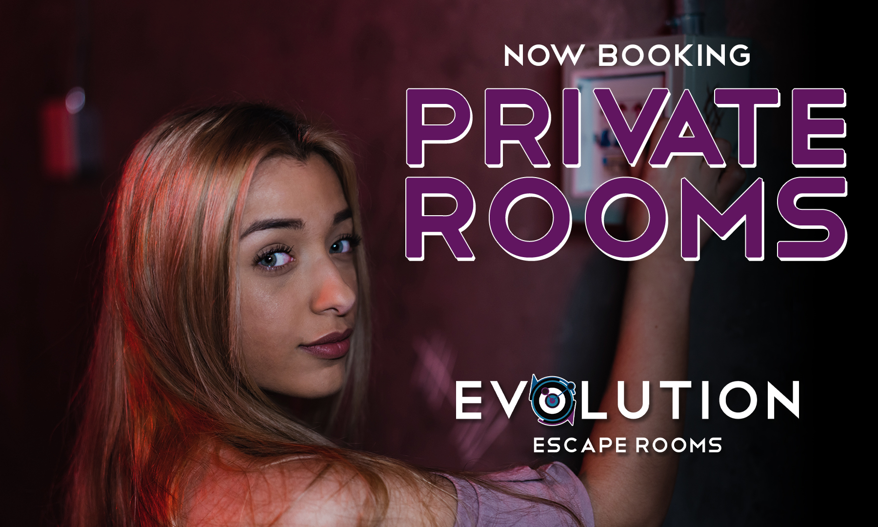 Now Booking Private Rooms